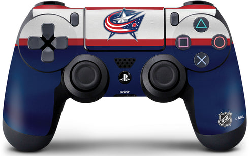 NHL Columbus Blue Jackets Alternate Jersey PS4 Controller Skin