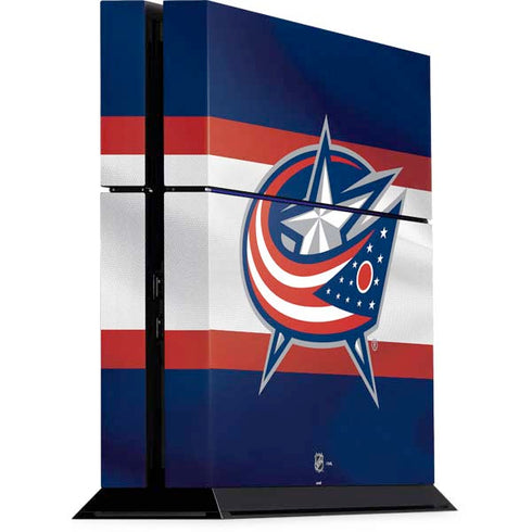 NHL Columbus Blue Jackets Alternate Jersey PS4 Console Skin