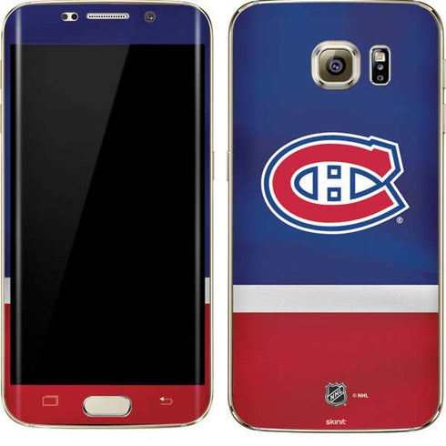 NHL Montreal Canadiens Jersey Galaxy S7 Edge Skin