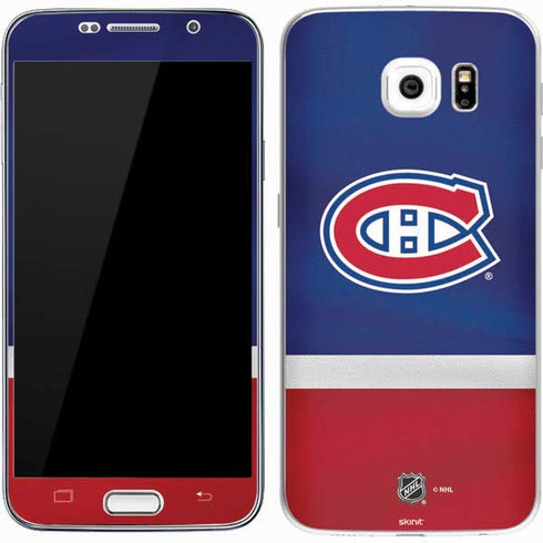 NHL Montreal Canadiens Jersey Galaxy S7 Skin
