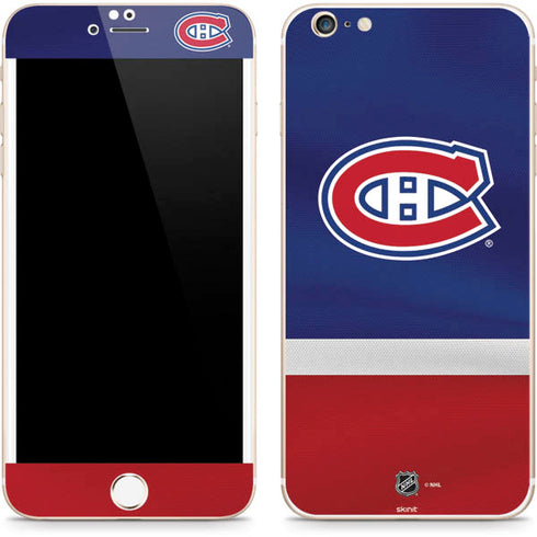 NHL Montreal Canadiens Jersey iPhone 6/6s Plus Skin