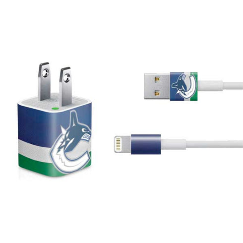 NHL Vancouver Canucks Jersey iPhone Charger (5W USB) Skin