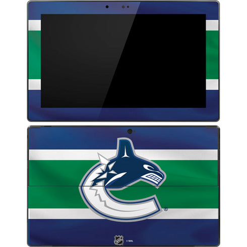 NHL Vancouver Canucks Jersey Surface Pro Tablet Skin