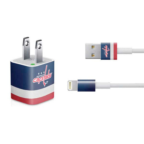 NHL Washington Capitals Jersey iPhone Charger (5W USB) Skin