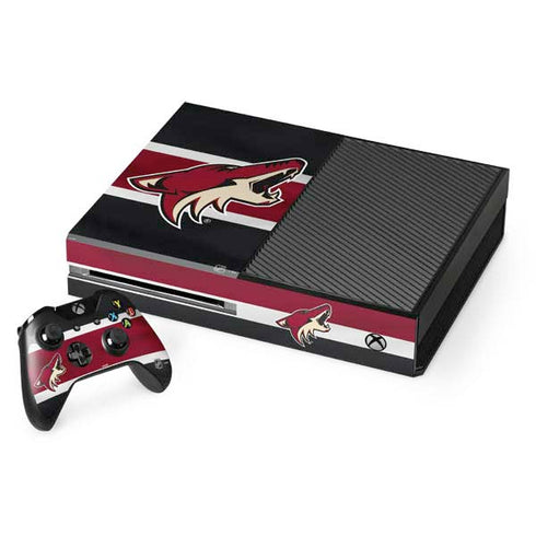 NHL Arizona Coyotes Jersey Xbox One Console and Controller Bundle Skin