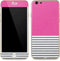 Pink and Grey Stripes iPhone 6/6s Skin
