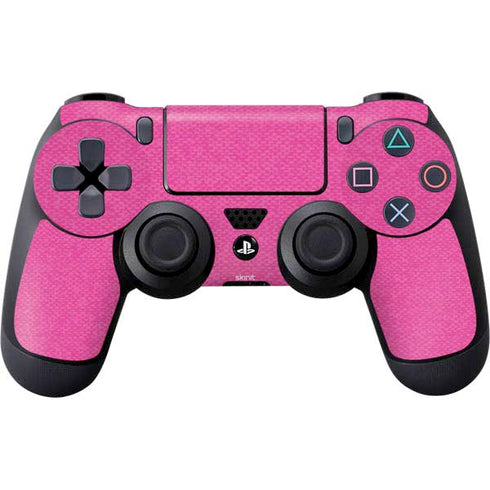 Pink and Grey Stripes PS4 Controller Skin