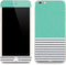 Teal and Grey Stripes iPhone 6/6s Plus Skin