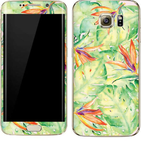 Floral Tropics Galaxy S7 Edge Skin