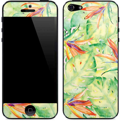 Floral Tropics iPhone 5/5s/5SE Skin