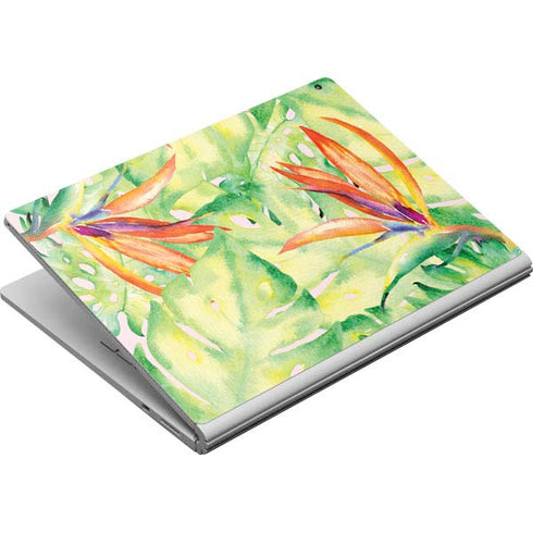 Floral Tropics Surface Book Skin