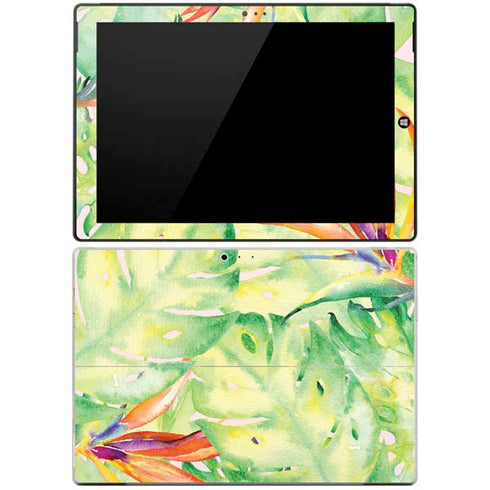 Floral Tropics Surface Pro 3 Skin