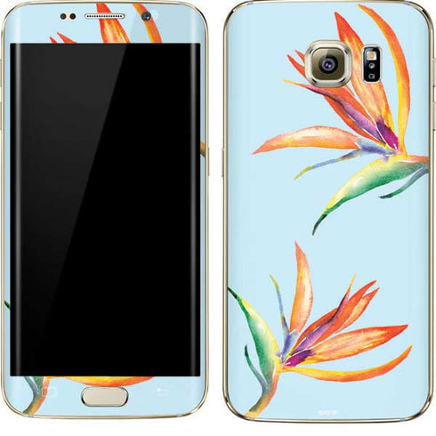 Birds of Paradise Summer Galaxy S7 Edge Skin