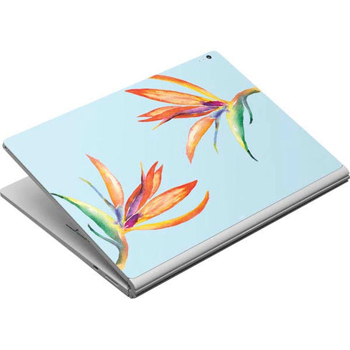 Birds of Paradise Summer Surface Book Skin
