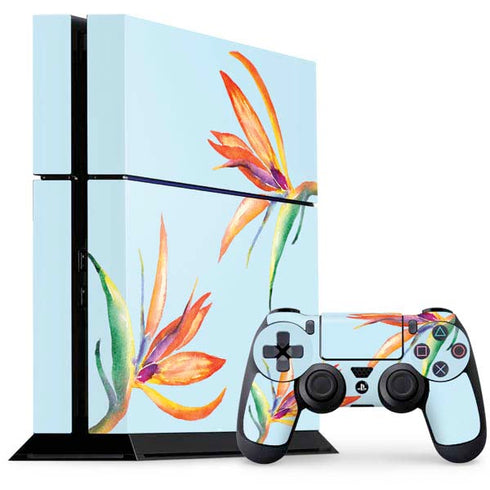 Birds of Paradise Summer PS4 Console and Controller Bundle Skin