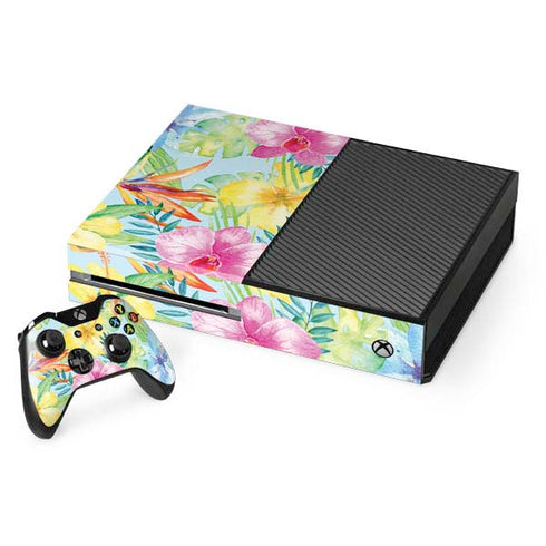 Tropical Daze Xbox One Console and Controller Bundle Skin