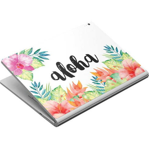 Aloha Tropical Surface Book Skin