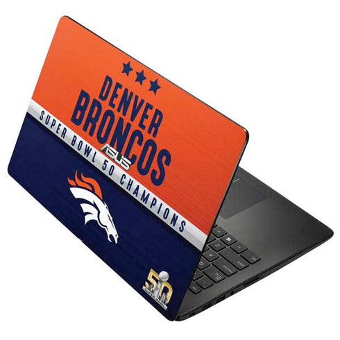 NFL Denver Broncos Super Bowl 50 Champions Asus X502CA 15.6 Skin