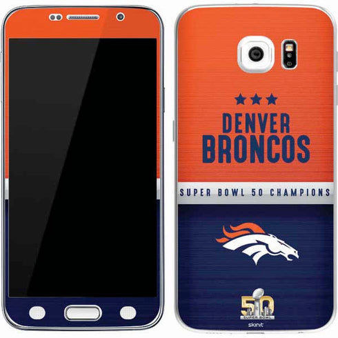 NFL Denver Broncos Super Bowl 50 Champions Galaxy S7 Skin