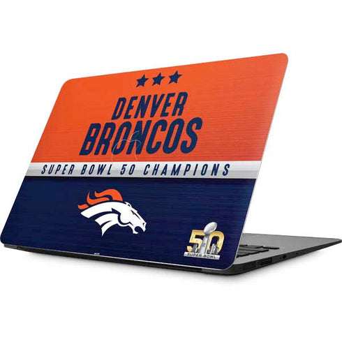 NFL Denver Broncos Super Bowl 50 Champions Apple MacBook Skin