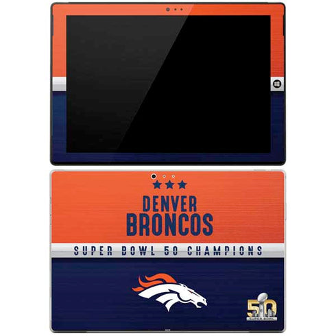 NFL Denver Broncos Super Bowl 50 Champions Surface Pro 3 Skin