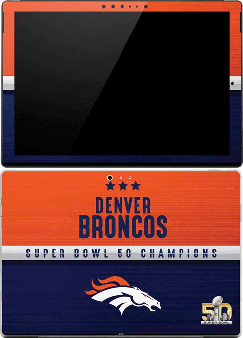 NFL Denver Broncos Super Bowl 50 Champions Surface Pro 4 Skin