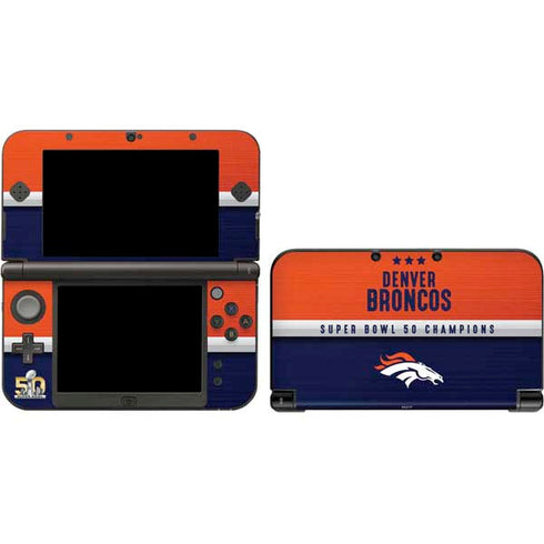 NFL Denver Broncos Super Bowl 50 Champions 3DS XL 2015 Skin