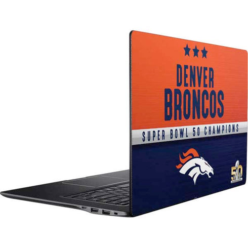 NFL Denver Broncos Super Bowl 50 Champions Ativ Book 9 (15.6in 2014) Skin