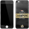 NFL Denver Broncos Super Bowl 50 Champions Black Apple iPod Skin