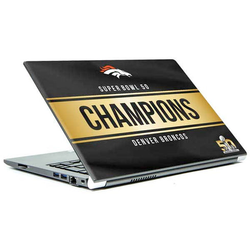 NFL Denver Broncos Super Bowl 50 Champions Black Portege Z30t/Z30t-A Skin