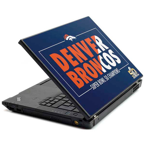 NFL Denver Broncos Super Bowl 50 Champions Bold Lenovo T420 Skin