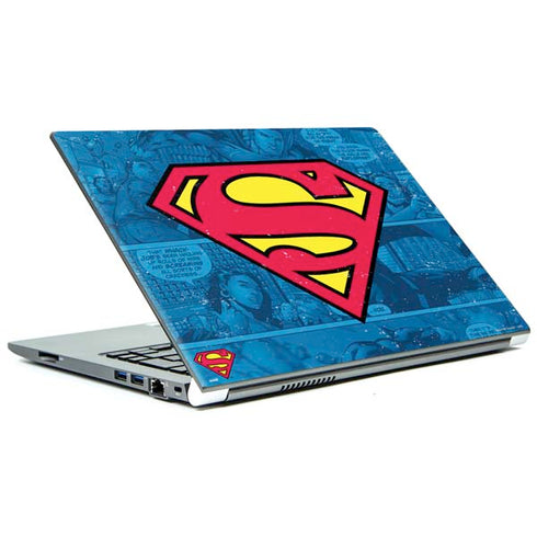 DC Comics Superman Logo Background Pattern Portege Z30t/Z30t-A Skin