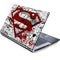 DC Comics Superman Comic Pattern Logo in Red Generic Laptop Skin