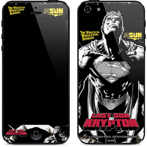 DC Comics Superman Last Son of Krypton iPhone 5/5s/5SE Skin