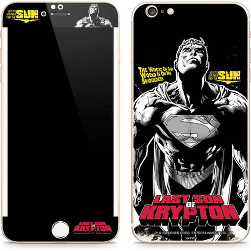 DC Comics Superman Last Son of Krypton iPhone 6/6s Plus Skin