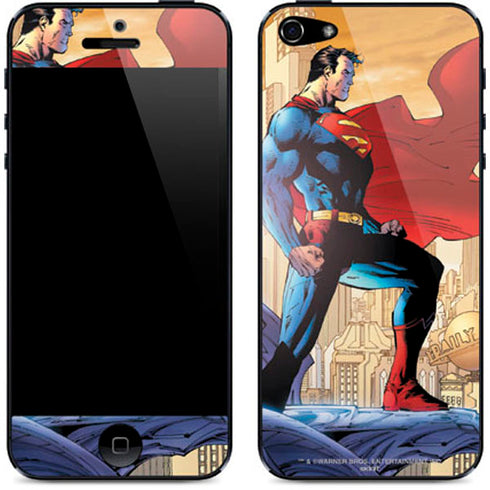 DC Comics Superman For Tomorrow Cover Art by Jim Lee iPhone 5/5s/5SE Skin