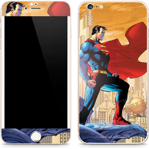 DC Comics Superman For Tomorrow Cover Art by Jim Lee iPhone 6/6s Plus Skin