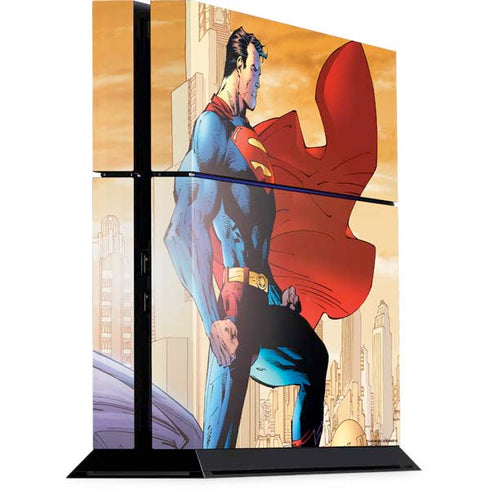 DC Comics Superman For Tomorrow Cover Art by Jim Lee PS4 Console Skin