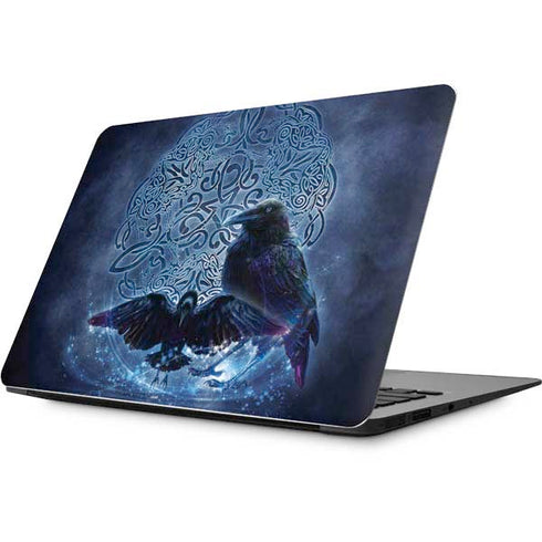 Brigid Ashwood Celtic Raven Apple MacBook Skin