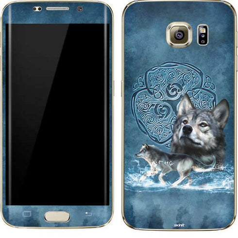 Brigid Ashwood Celtic Wolf Galaxy S7 Edge Skin
