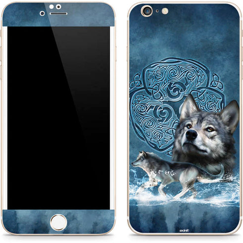 Brigid Ashwood Celtic Wolf iPhone 6/6s Plus Skin