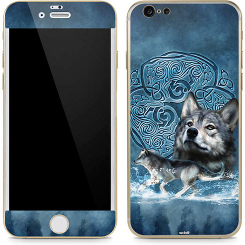 Brigid Ashwood Celtic Wolf iPhone 6/6s Skin