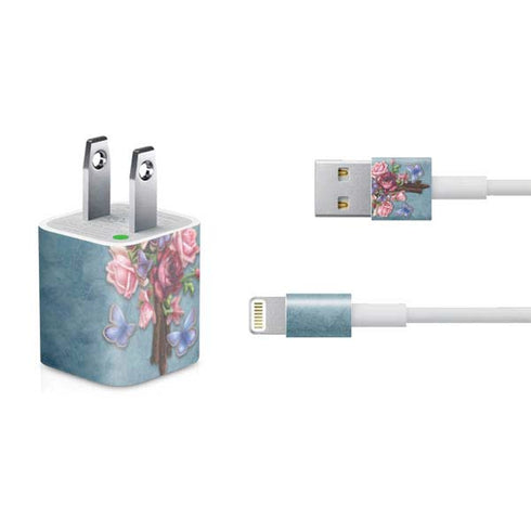 Brigid Ashwood Flower Cross iPhone Charger (5W USB) Skin