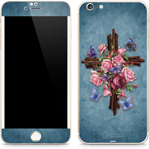 Brigid Ashwood Flower Cross iPhone 6/6s Plus Skin