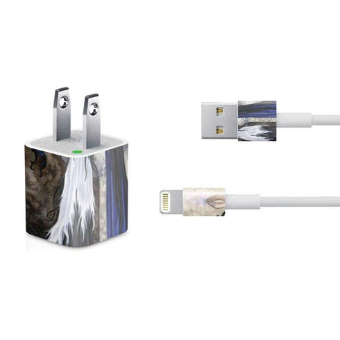 Amy Brown The Two Sisters iPhone Charger (5W USB) Skin
