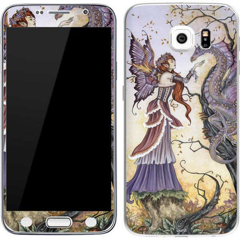 Amy Brown Dragon Charmer Fairy Galaxy S7 Skin