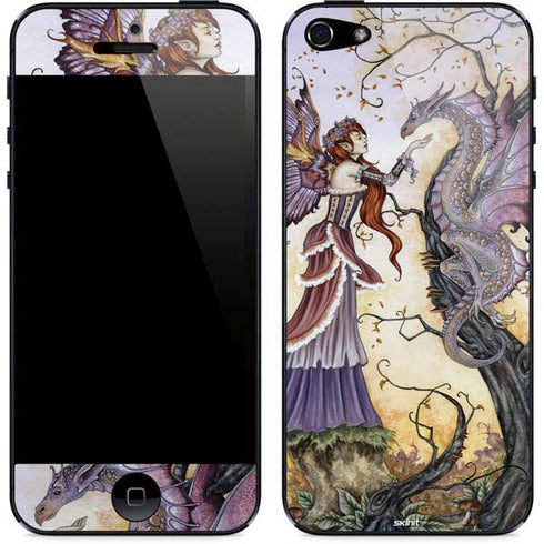 Amy Brown Dragon Charmer Fairy iPhone 5/5s/5SE Skin