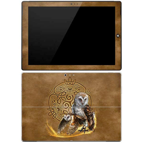 Brigid Ashwood Owl Celtic Knot Surface Pro 3 Skin