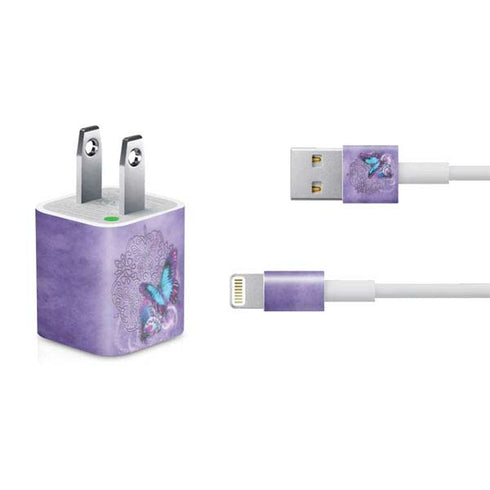 Brigid Ashwood Butterfly Celtic Knot iPhone Charger (5W USB) Skin