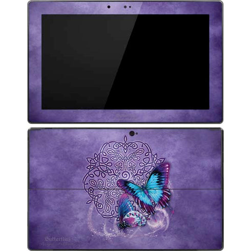 Brigid Ashwood Butterfly Celtic Knot Surface Pro Tablet Skin